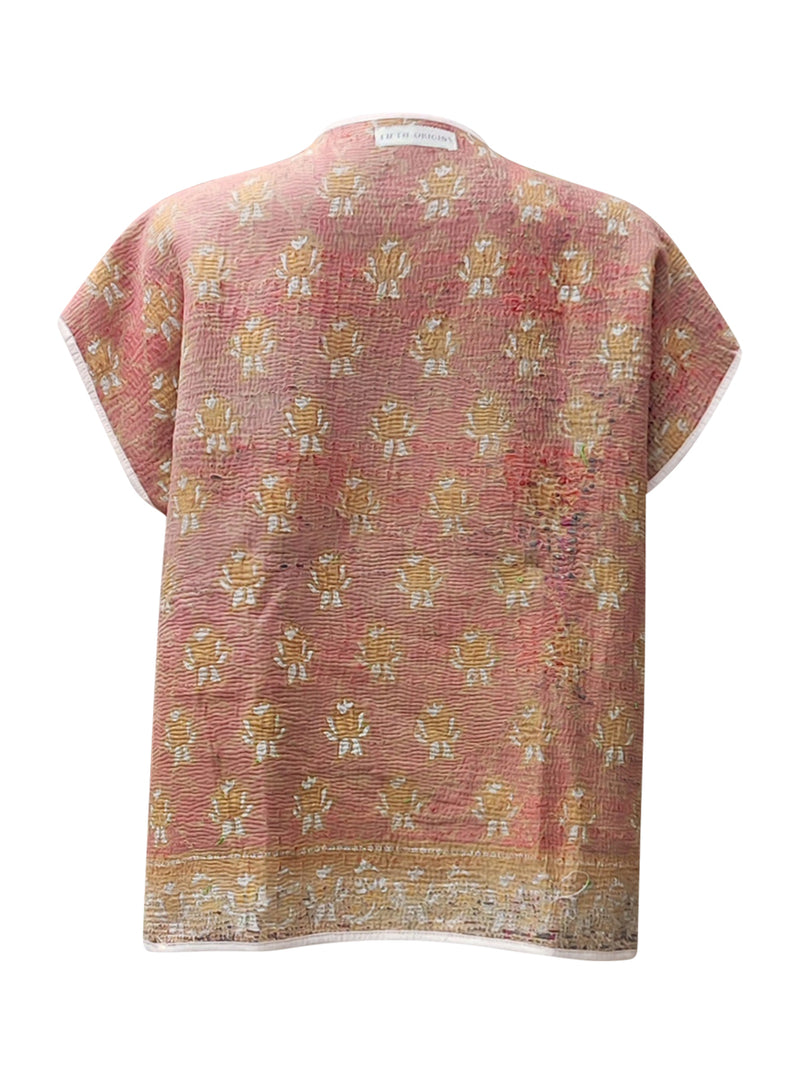 kantha reversible vest uma