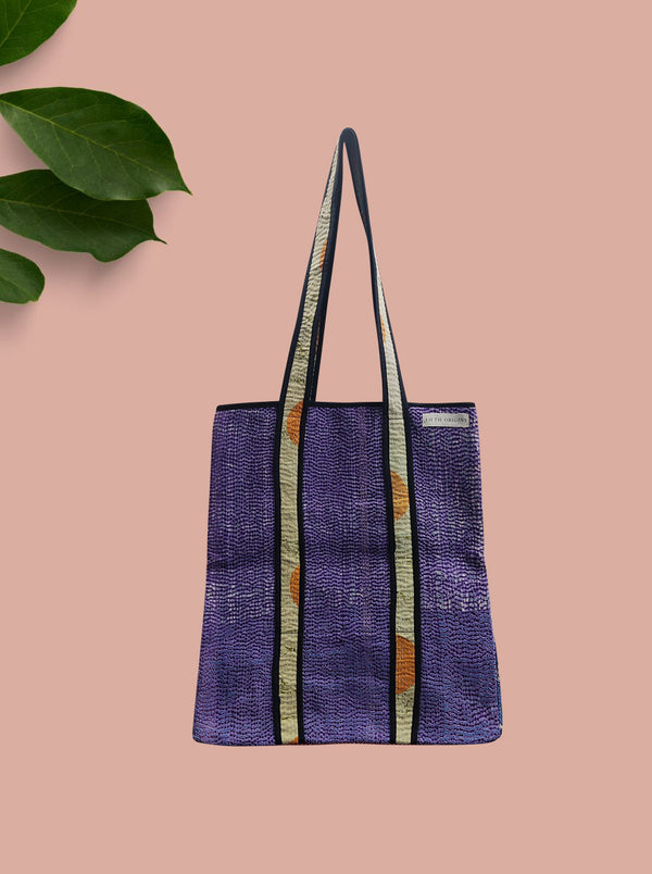 kantha vintage tote