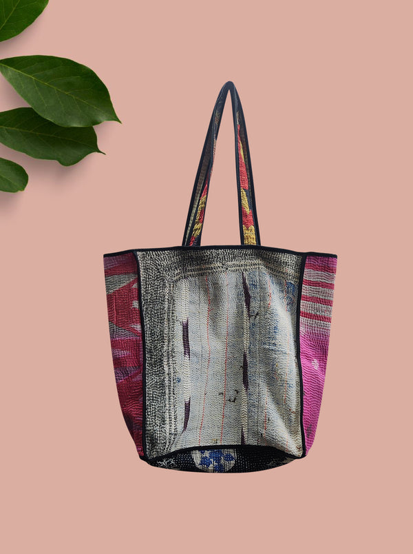 kantha vintage tote