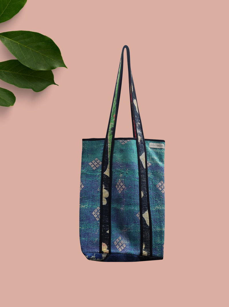 kantha vintage tote