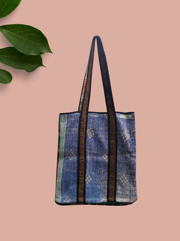 kantha vintage tote