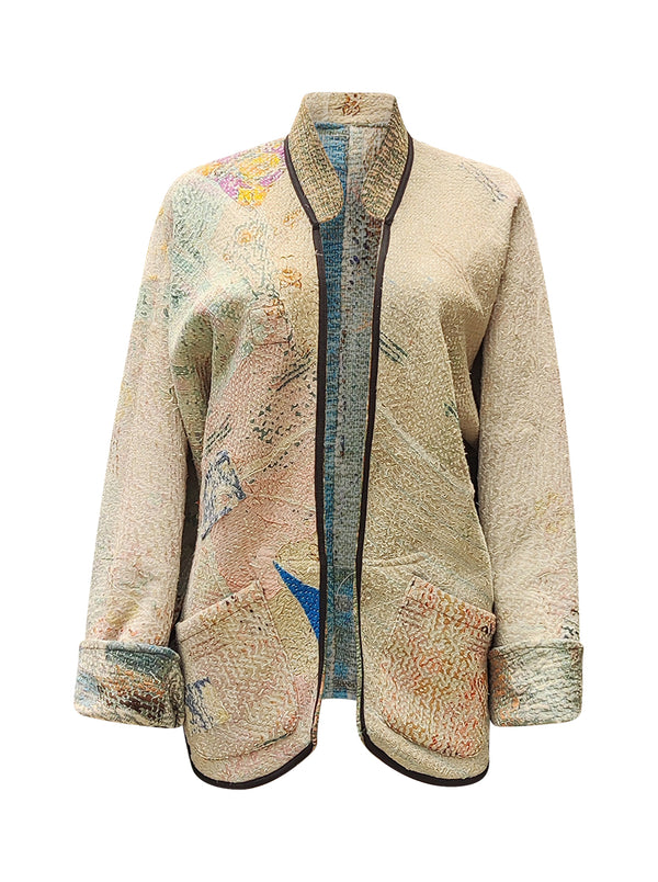 kantha vintage short jacket kansantaka