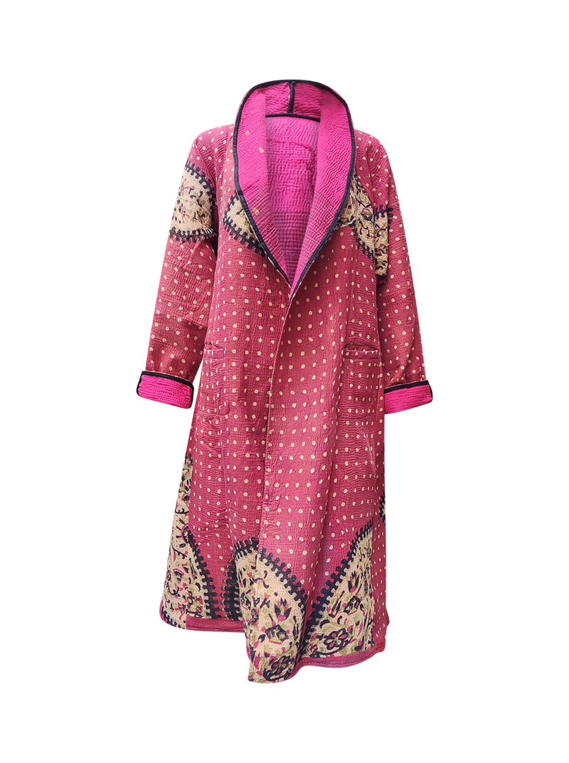 kantha vintage coat long manmohan