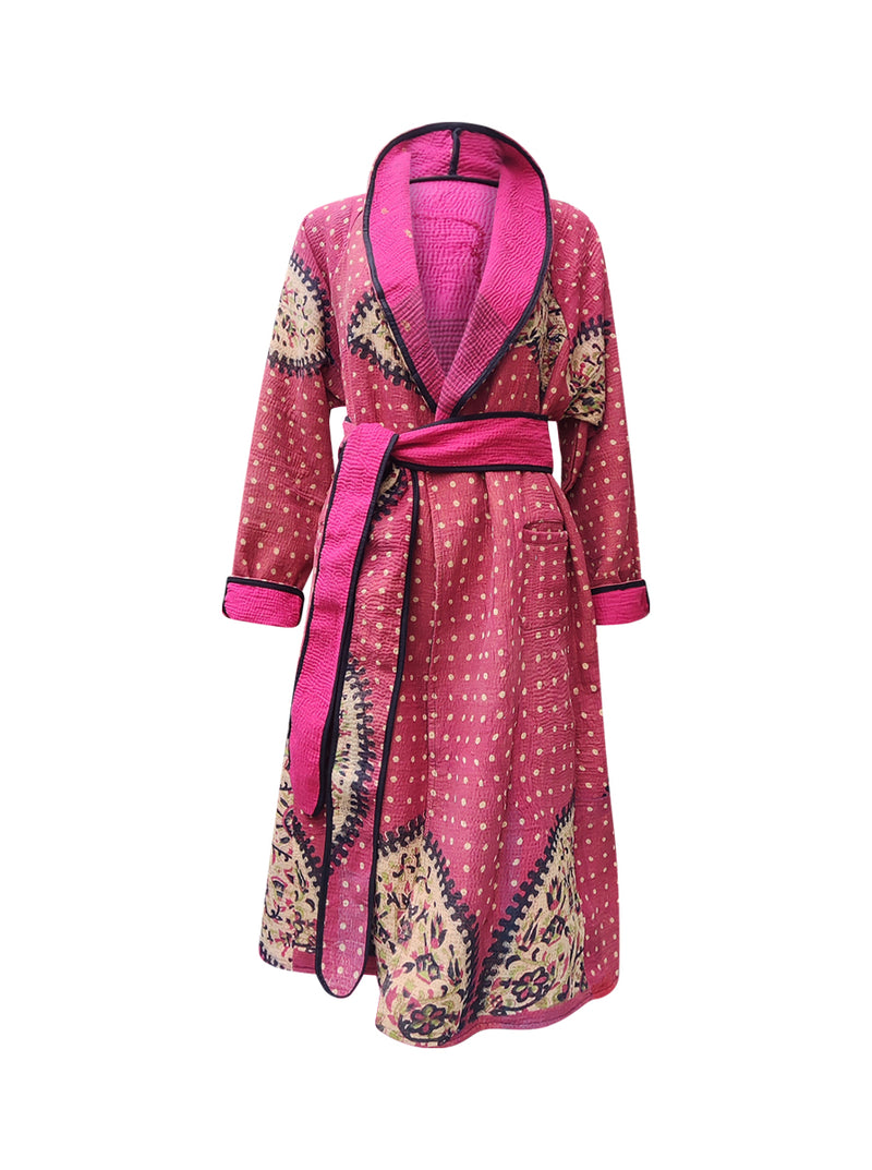 kantha vintage coat long manmohan