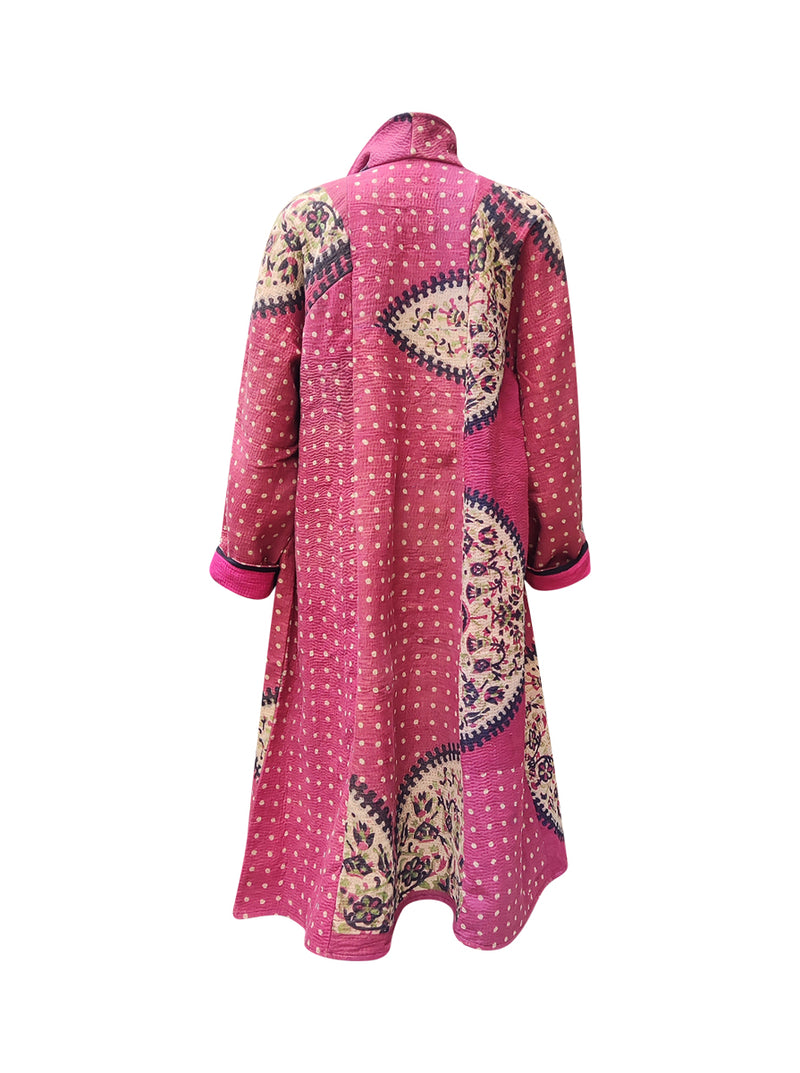 kantha vintage coat long manmohan