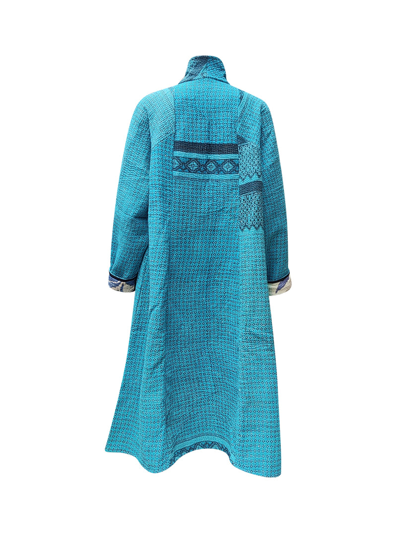 kantha vintage coat long govinda