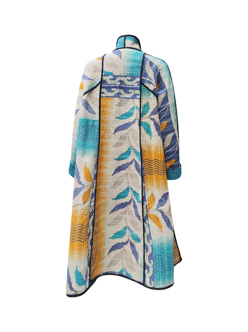 kantha vintage coat long govinda