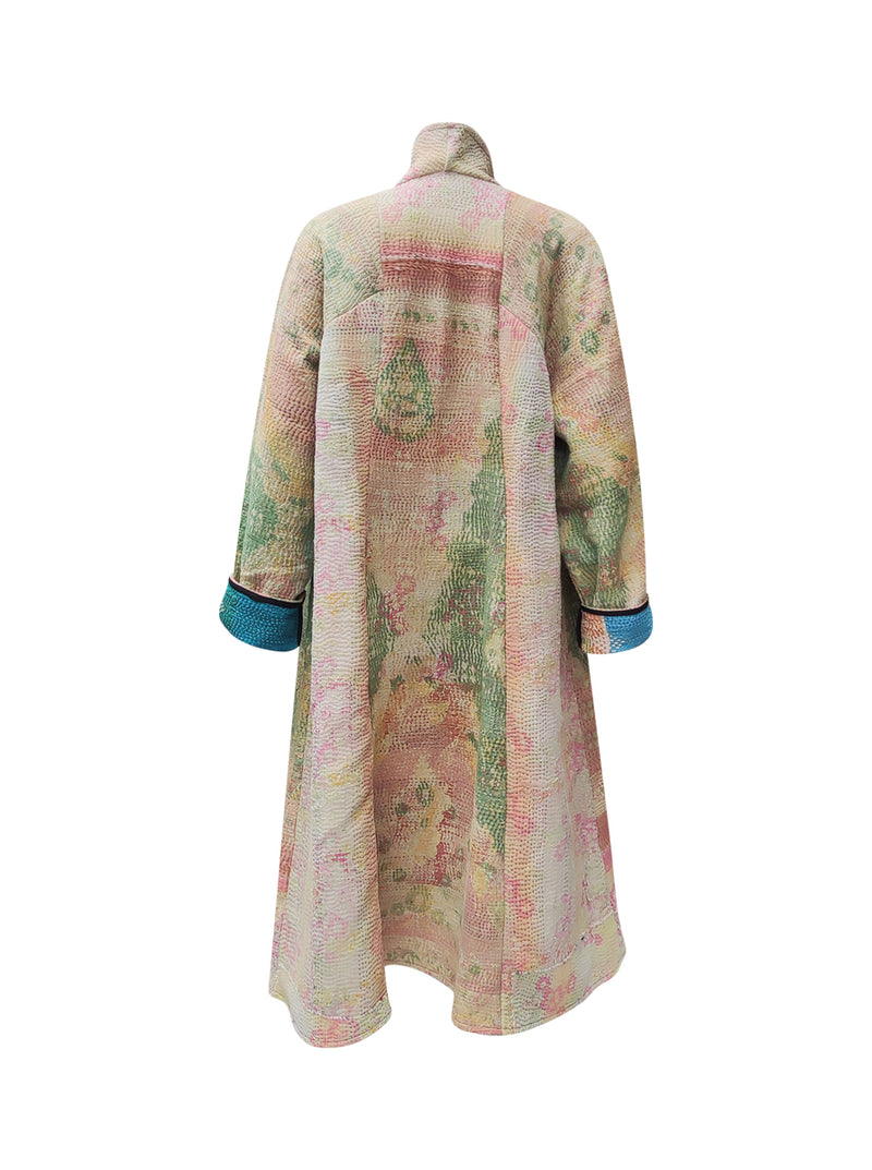 kantha vintage coat long anantajeet