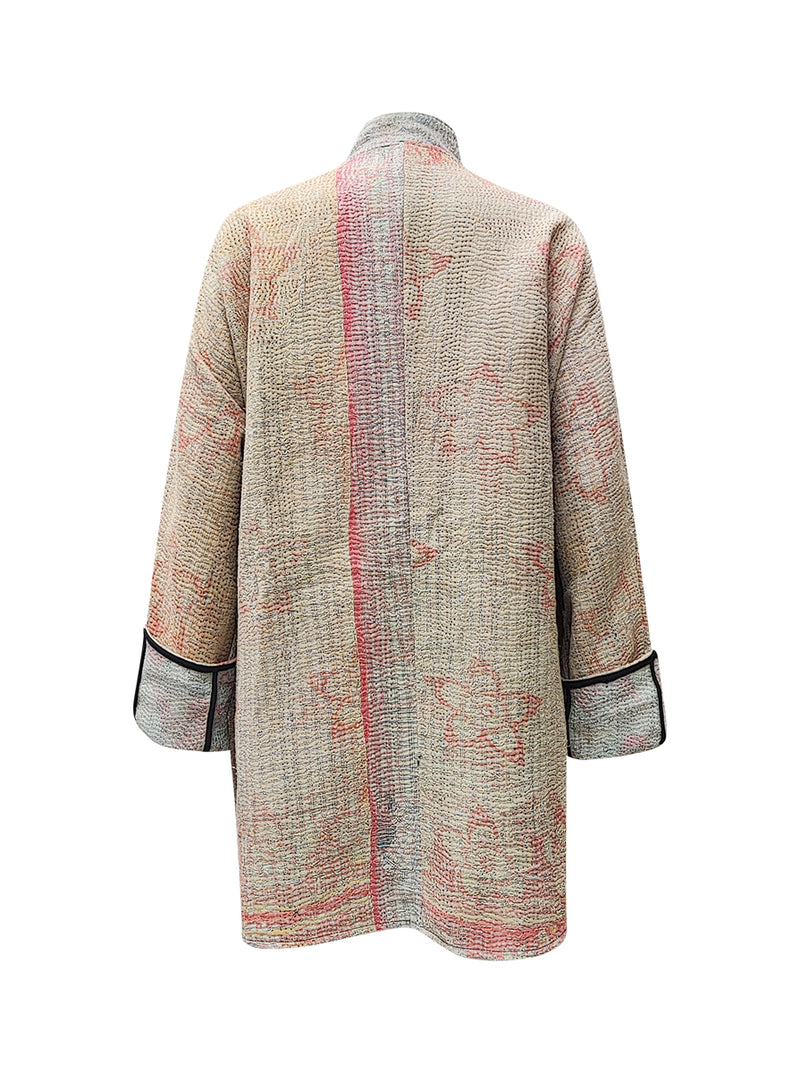 kantha vintage long jacket niranjana