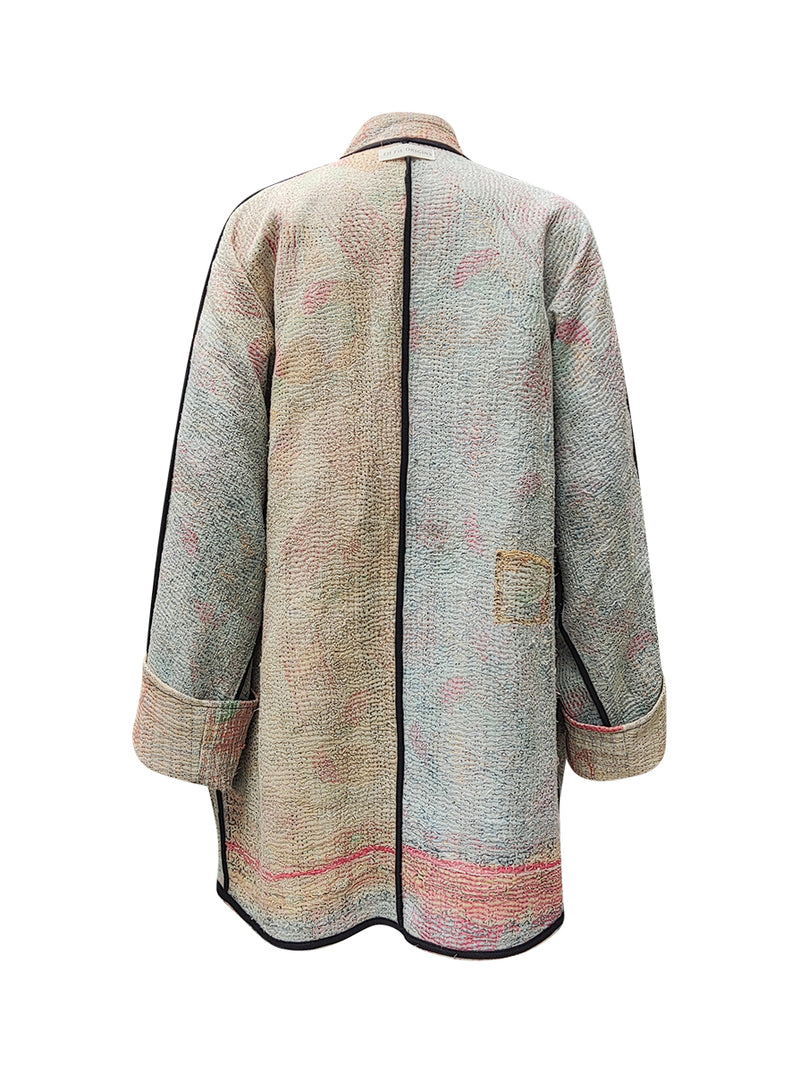 kantha vintage long jacket niranjana