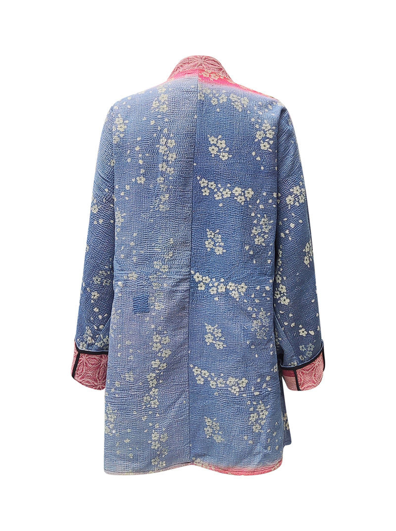 kantha vintage long jacket sarveshwar