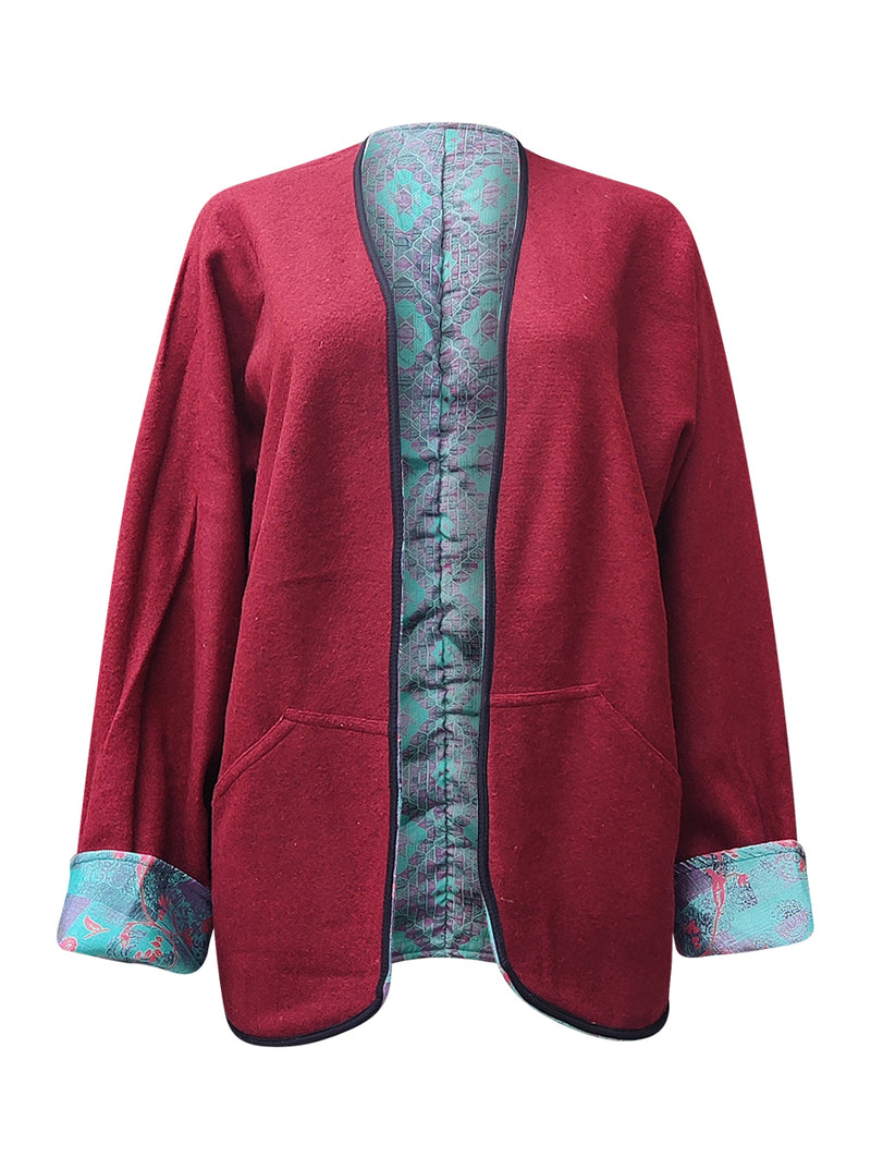 ReSaree felt jacket amba