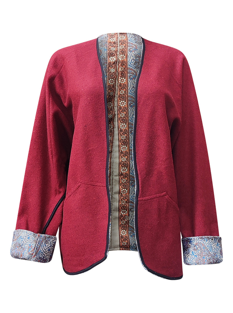 ReSaree felt jacket aaraha