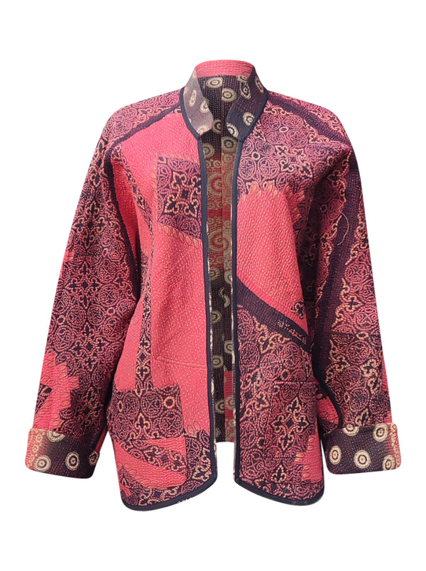 kantha vintage short jacket tulsi