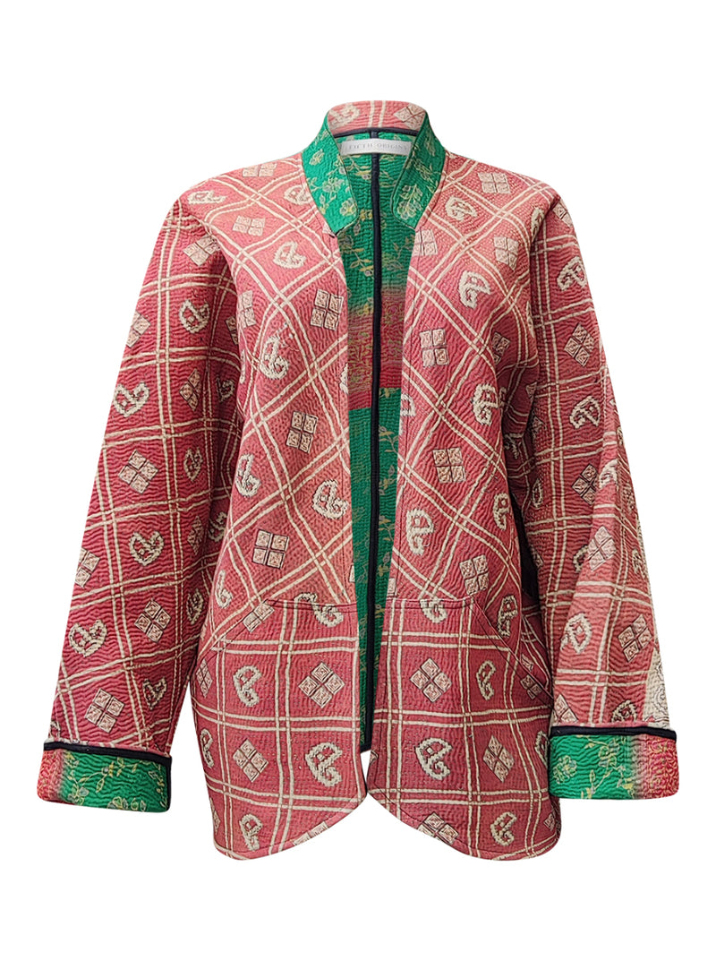 kantha vintage short jacket vinita