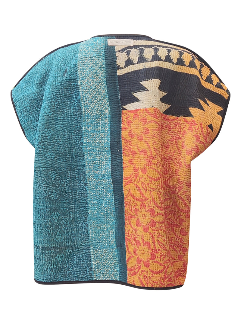 kantha reversible vest anvika