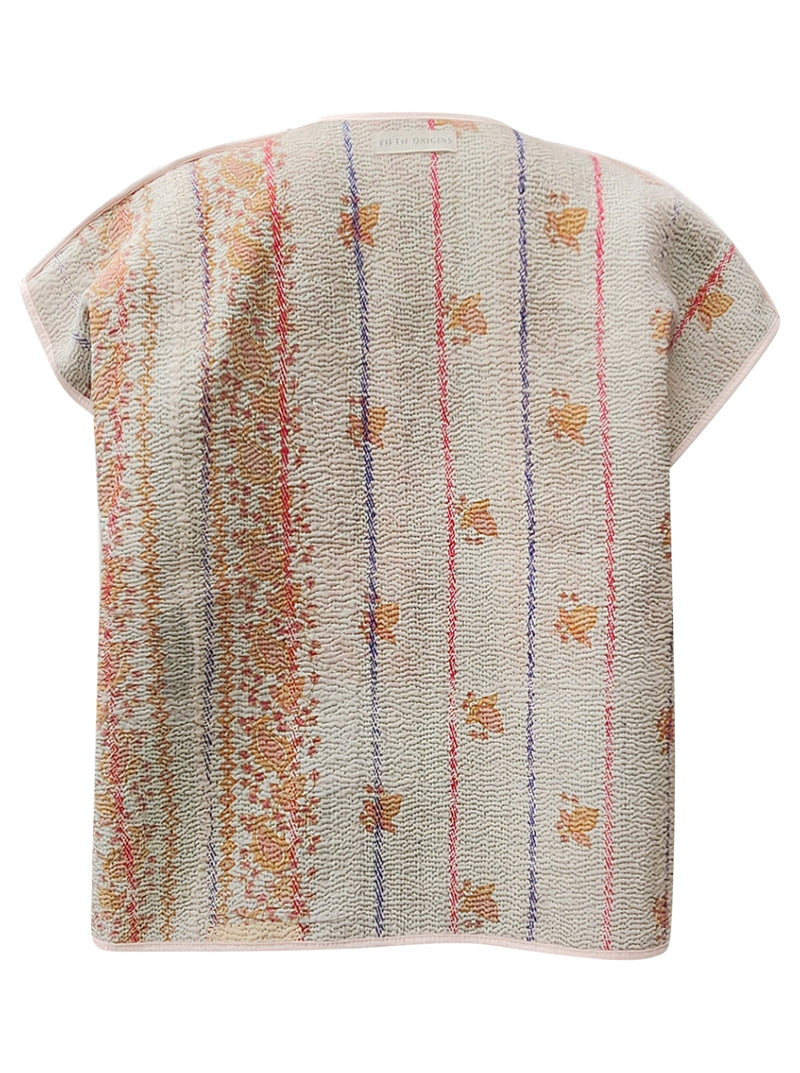 kantha reversible vest saanvi