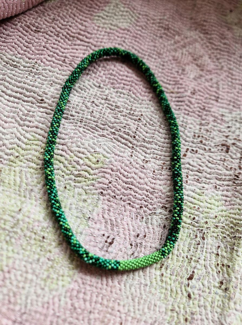 beaded necklace embrace