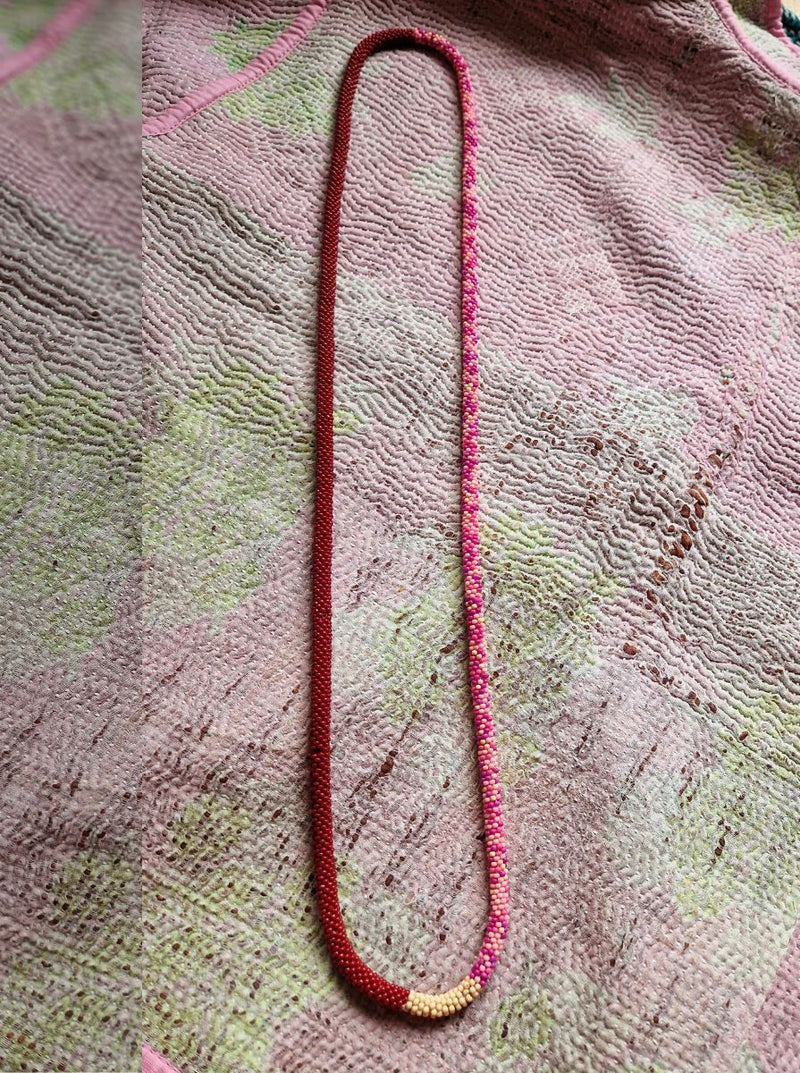 beaded necklace embrace