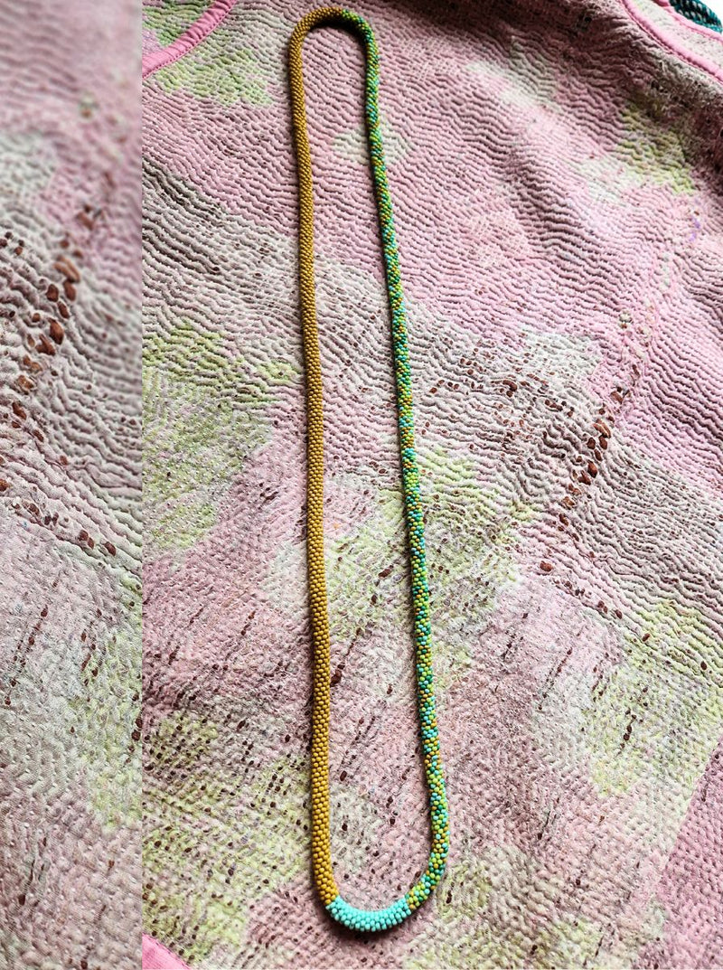 beaded necklace embrace