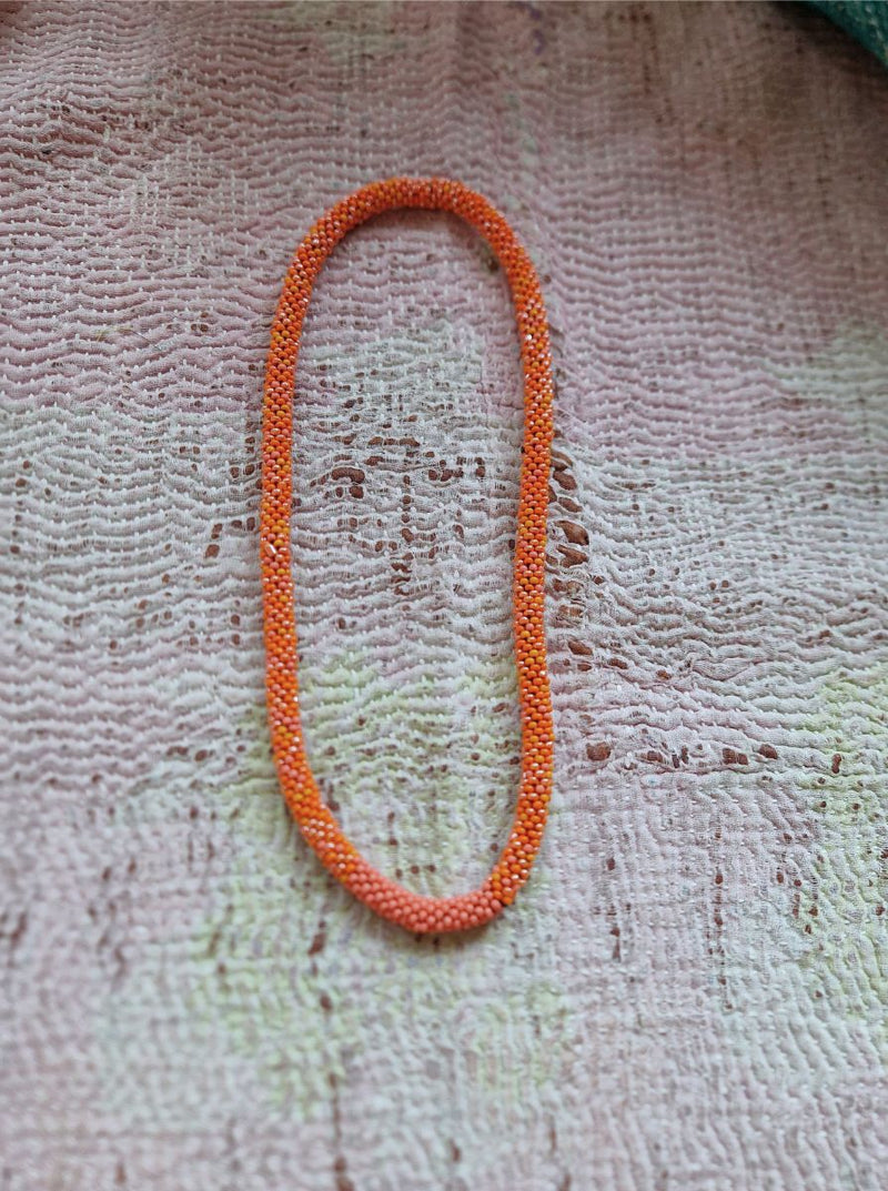beaded necklace embrace
